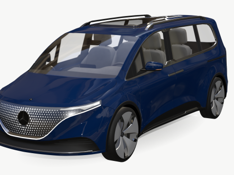 Mercedes Benz EQT 3D Model