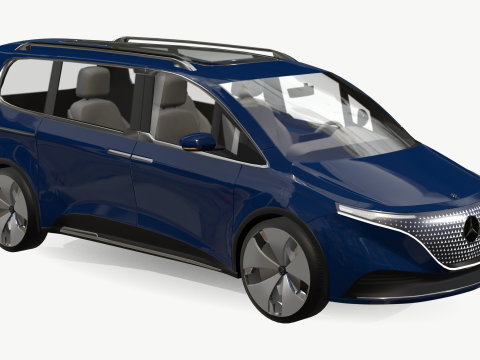 Mercedes Benz EQT 3D Model