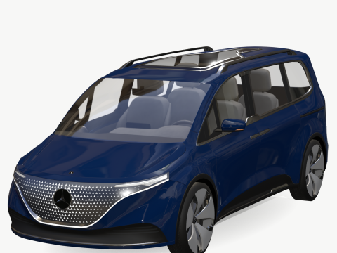 Mercedes Benz EQT Model 3D