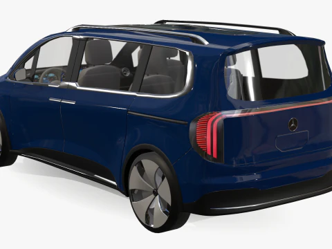 Mercedes Benz EQT 3D Model
