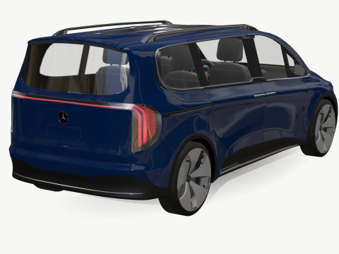 Mercedes Benz EQT 3D Model