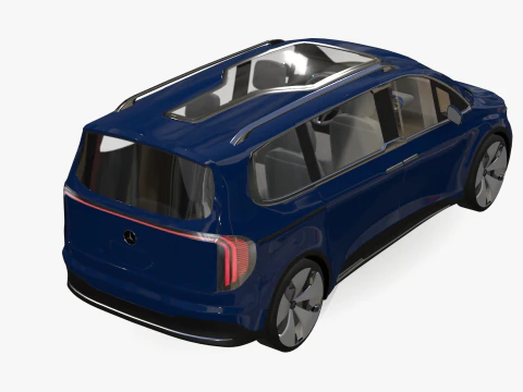 Mercedes Benz EQT 3D Model