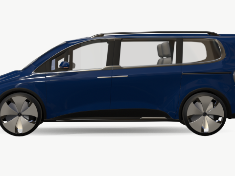 Mercedes Benz EQT 3D Model