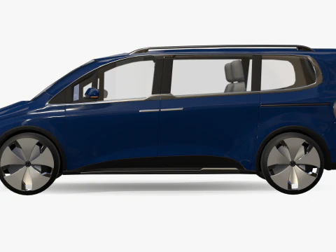 Mercedes Benz EQT 3D Model