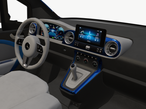 Mercedes Benz EQT 3D Model