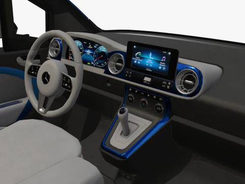Mercedes Benz EQT 3D Model