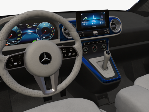 Mercedes Benz EQT 3D Model