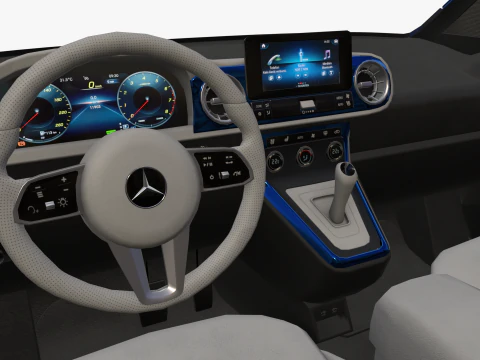 Mercedes Benz EQT 3D Model