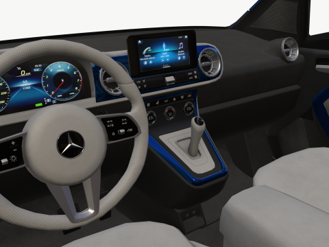 Mercedes Benz EQT 3D Model