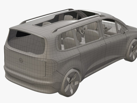 Mercedes Benz EQT 3D Model