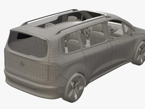 Mercedes Benz EQT 3D Model