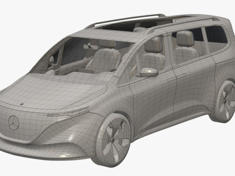 Mercedes Benz EQT 3D Model