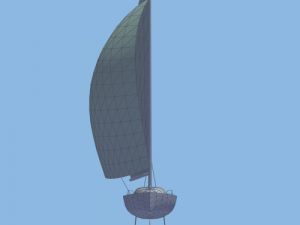 sailboat mengels class 3D Model