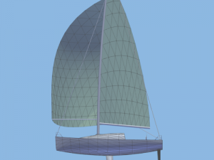 sailboat mengels class 3D Model