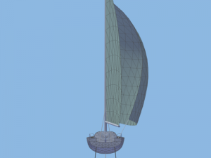 sailboat mengels class 3D Model