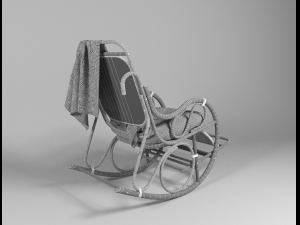 rocking chair 3D 模型