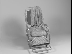 rocking chair 3D 模型