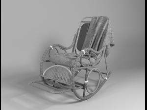 rocking chair 3D 模型