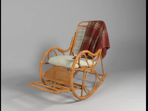 摇椅 3D 模型