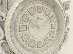 clock 3Dモデル