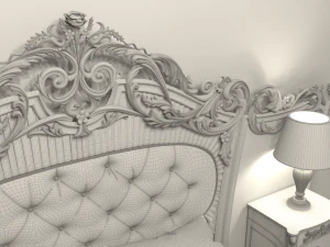 bed classic 3D Model