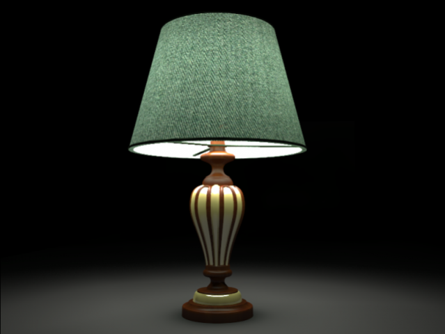 lamp 3D-Modell .c4d .max .obj .3ds .fbx .stl .blend 