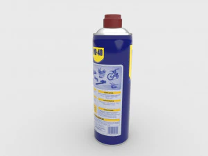 wd 40 can 3D Model