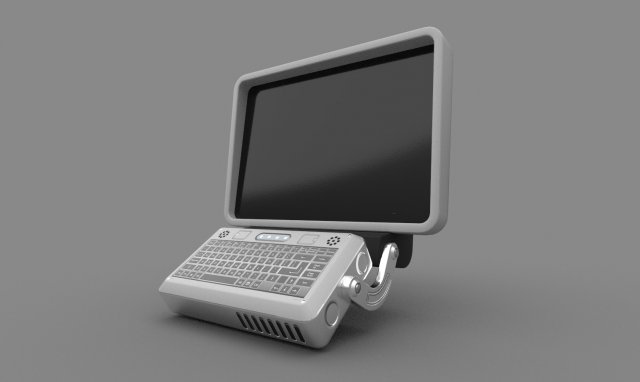 terminal 3D Model .c4d .max .obj .3ds .fbx .stl .blend 