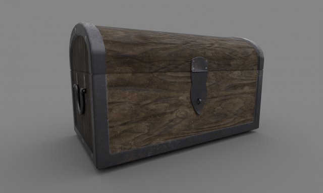 chest 3D Модель .c4d .max .obj .3ds .fbx .stl .blend 
