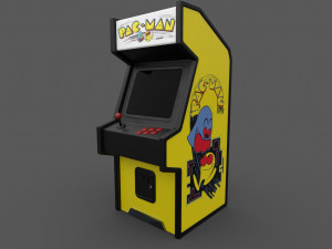 arcade machine 3D Модель