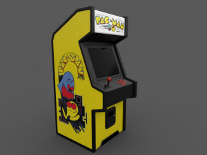 arcade machine Modèle 3D