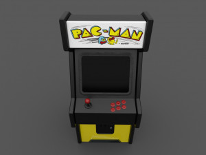 arcade machine Modèle 3D