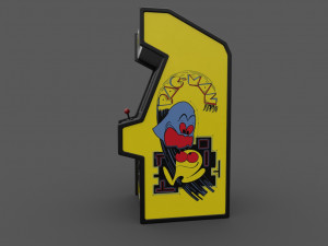 arcade machine Modèle 3D