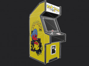 arcade machine Modèle 3D