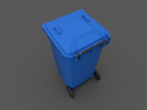 trash bin 3D 모델
