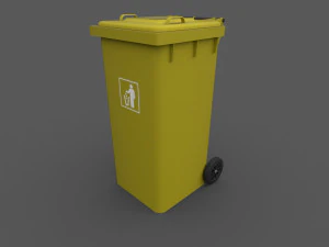 lixeira Modelo 3D