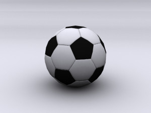 football Model 3D