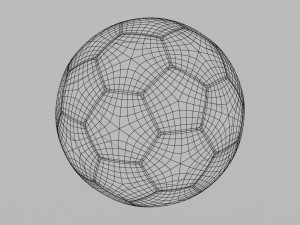 football Model 3D