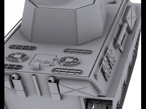 german tank panzerkampfwagen v panther 3Dモデル