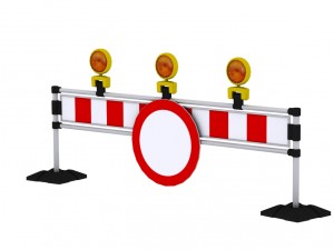 traffic barrier 3D Model
