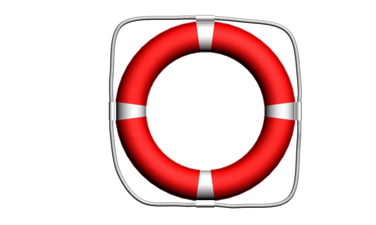 ring buoy 3D Model .c4d .max .obj .3ds .fbx .stl .blend