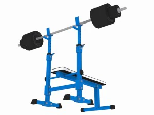 weightlifting bench 3D Model