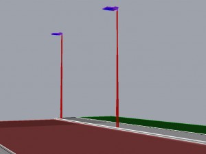 streetlamp 02 3D 모델
