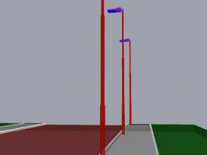 streetlamp 02 3D Model