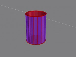 park litter bin 01 3D Модель