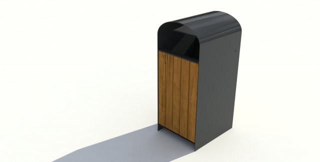park litter bin 02 Modelo 3D .c4d .max .obj .3ds .fbx .stl .blend 