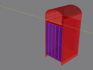 park litter bin 02 3D Model