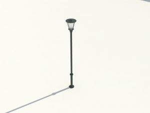 park lamp 01 Modèle 3D