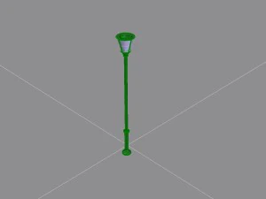 park lamp 01 3D Model