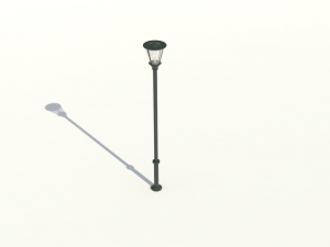 park lamp 01 Modèle 3D